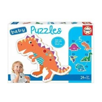 Educa Детски Пъзел Educa Динозавър 5 Части