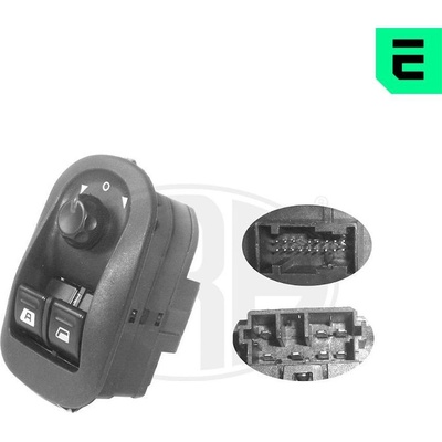 Spínač elektrického otvárania okien ERA 662425
