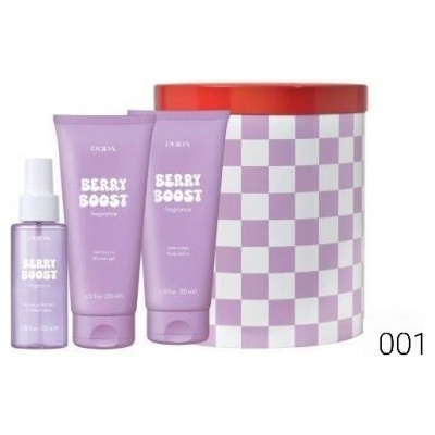 PUPA Happy Box Body Collection 2024 - Продукти за вана и тяло - Душ гел + мляко за тяло + Вода за тяло