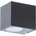 ELBULGARIA Външен аплик Elbulgaria - 1x40W, IP44, правоъгълен, черен (1496-sbk)