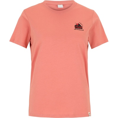 Iriedaily Дамска тениска Iriedaily Women's Yoga Club T-Shirt - Mineral Red (916-5680-0112)