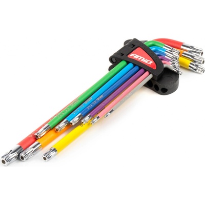 AMiO Imbusové TORX klíče z S2 oceli 9ks 04301