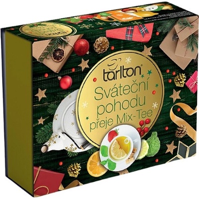 Tarlton Sviatočné Pohoda Assortment Green Tea 60 x 2 g