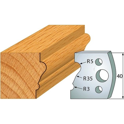 IGM Professional IGM Profil 081 - pár nožov 40x4mm SP F026-081