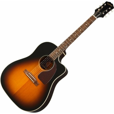 Epiphone J-45 EC Studio Vintage Sunburst Електро-акустична китара Дреднаут