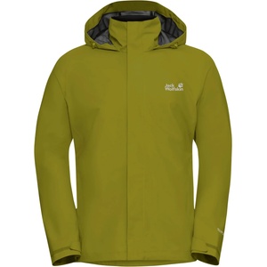 Jack Wolfskin Мъжко водоустойчиво яке Jack Wolfskin Trailtime 2L Jacket Waterproof jacket - Khaki Green (002-3574-0813)