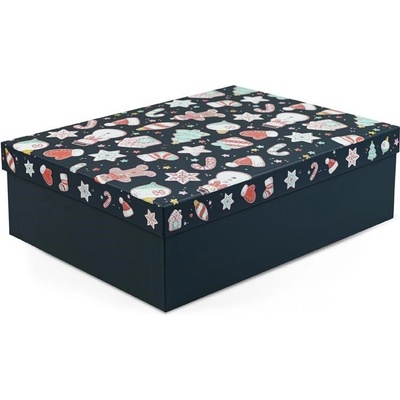 Krabice vánoční D-L016-J 37x27x11cm