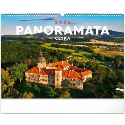 NOTIQUE Nástěnný Panoramata Česka 48 x 33 cm 2026