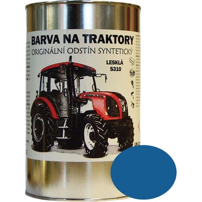 U PEPÁNKA s.r.o. BARVY NA TRAKTORY ZETOR Originální odstín MODRÁ SVĚTLÁ lesklá, Syntetická Velikost: 1kg