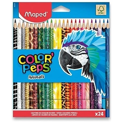 Maped Color´Peps Animals pastelky 24