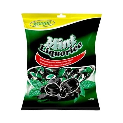 Gunz Lékořicové bonbóny s mátou 170 g