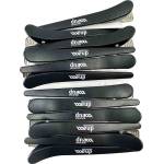 KIEPE Professional Clips Black 120 mm 12 ks