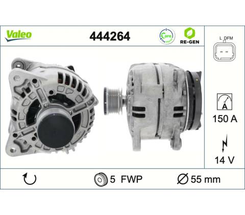 Alternátor VALEO 444264