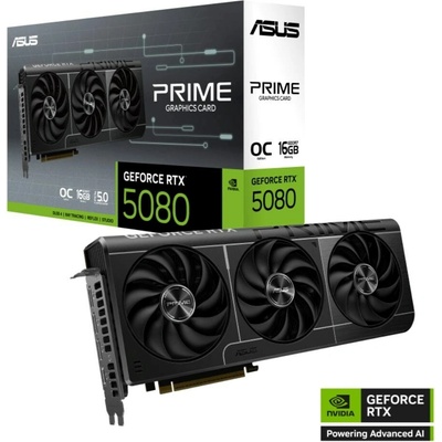 Asus PRIME GeForce RTX 5080 16GB GDDR7 OC Edition 90YV0LX0-M0NA00