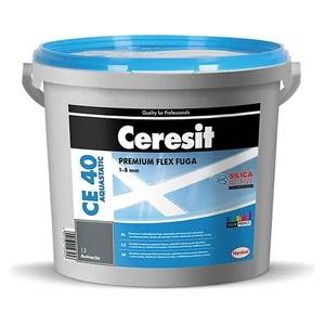 CERESIT ФУГА АКВАСТАТИЧНА СЕ 40 5кг ЦИМЕНТОВО СИВА (2009482, 3047159)