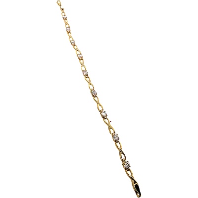 VipGold Златна дамска синджирна гривнa 6.85 гр (GRS014)