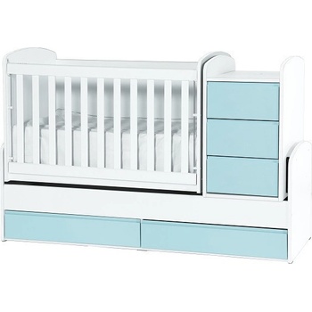 Дейзи Н Бебешка кошара Луна бял+син