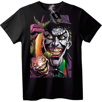 NOONEBRAND Тениска Joker Риба - 2XL, White