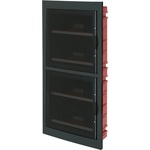 Elettrocanali Ec630 ТАБЛО ЗА ВГР. 72 МОДУЛА (4Х18) ЧЕРЕН (ec63072ne)