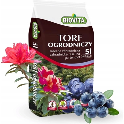 Biovita Záhradná rašelina Kyslá 50 l