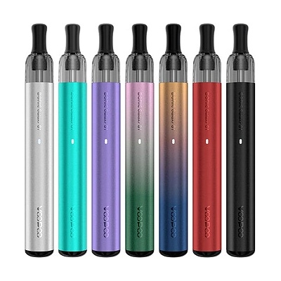 VooPoo Doric Galaxy S1 Pod Kit 800 mAh Blue Gold 1 ks – Zboží Dáma