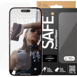 Panzer Стъклен протектор Safe за Apple iPhone 15 UWF