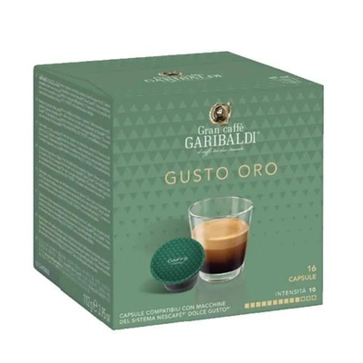 Gran Caffe GARIBALDI Кафе капсули Garibaldi Gusto Oro Dolce Gusto, 16бр