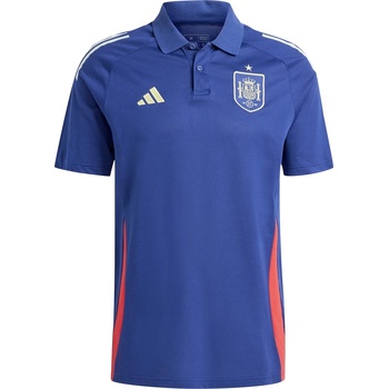 Adidas Мъжка блуза с яка Adidas Mens adidas Spain Polo Shirt - Victory Blue/Rd