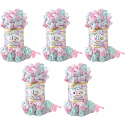 alize Puffy Color SET 6052 Плетива прежда (26706052-ALIZE-SET)