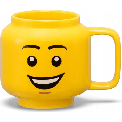 Keramický hrnek LEGO žlutý usměvavá minifigurka 255 ml