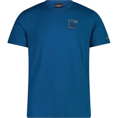 CMP Мъжка спортна тениска CMP S/S T-Shirt Sport shirt - Petroleum - размер 48 (EU) (216-7666-0712)