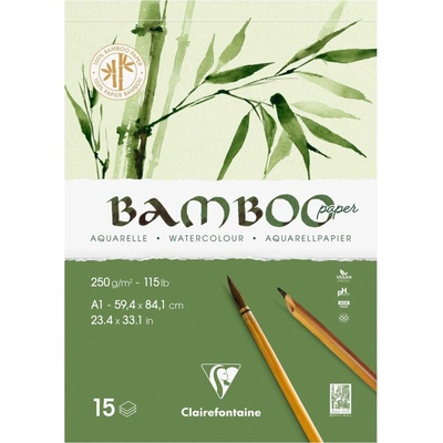 Clairefontaine 975922C Скицник 15 A1 250 g (975922C)