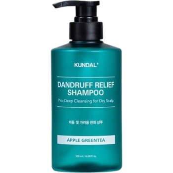 Image 1 of KUNDAL Шампоан против пърхот Apple Green Tea, 500 ml