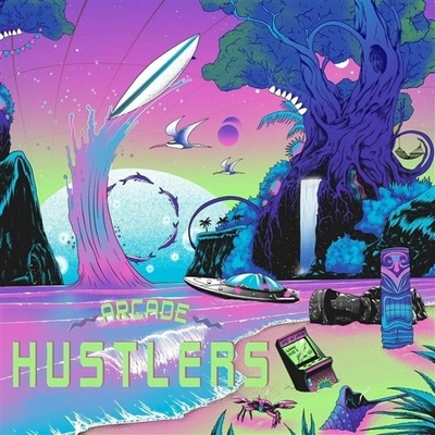 Arcade Hustlers - Arcade Hustlers (Red/Green Splatter) LP