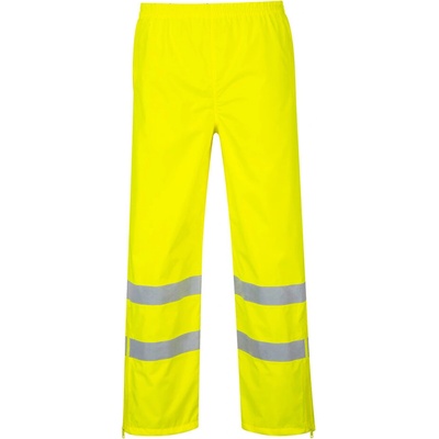 Portwest S487 reflexné nohavice Hi Vis priedušné Žltá