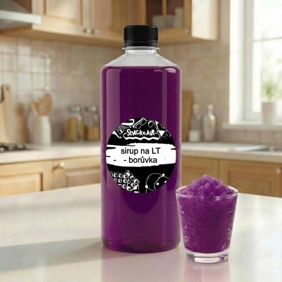 SnackAir Sirup na ledovou tříšť Borůvka 500 ml