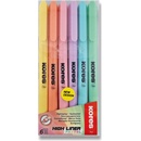 Popisovač na biele a flipchartové tabule sada 1-3 mm kužeľový KORES K-Marker 6 rôznych farieb