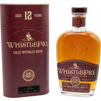 WhistlePig Old World Rye 12y 43% 0,7 l (karton)