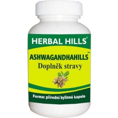 Herbal Hills Ashwagandhahills Bylinné kapsule 60 kapsúl