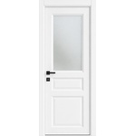 ADS Doors Интериорна врата със скрити панти Milano Glass White (цена без монтаж)