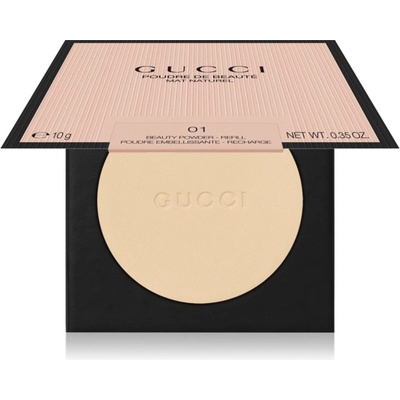 Gucci Gucci Beauty Poudre De Beauté Matte Powder матираща пудра пълнител цвят 01 10 гр