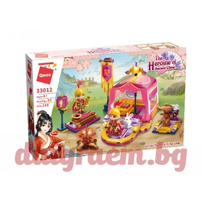 Qman Конструктор qman Тренировъчен лагер 33012 (q33012)