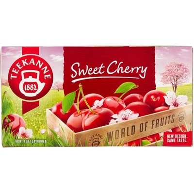Teekanne World of Fruits Sweet Cherry ovocno bylinný čaj 20 x 2,5 g