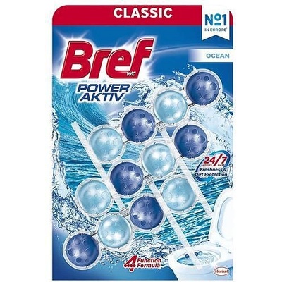 Bref WC Блокче Power Aktiv Ocean, 3бр