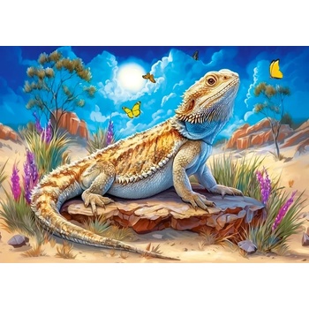 Castorland - Puzzle The Lizard King - 500 piese