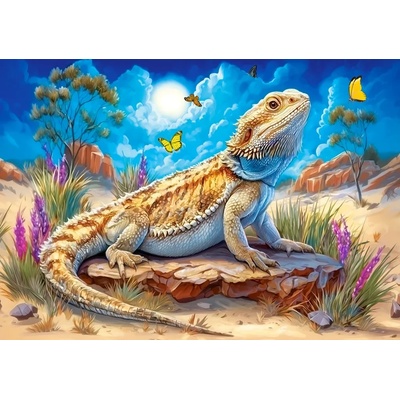 Castorland - Puzzle The Lizard King - 500 piese