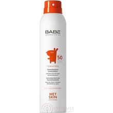 BABÉ SLNKO Opaľovací sprej pre deti SPF 50 (Pediatric Transparent Sunscreen) transparentný sprej s ochranným faktorom 200 ml