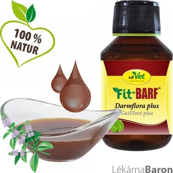 cdVet Fit- BARF Črevná flóra plus 100 ml