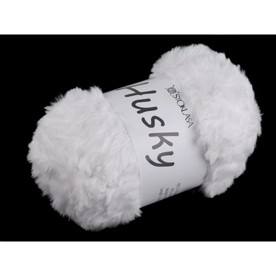 Pletací příze Husky 100 g Varianta: 1 bílá, Balení: 1 ks 57858/147369/267307