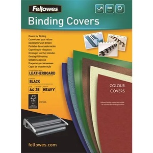 Fellowes Лист, A4, 250 g, матов, FELLOWES "Delta", черен, 25 бр. 5373802 (5373802)